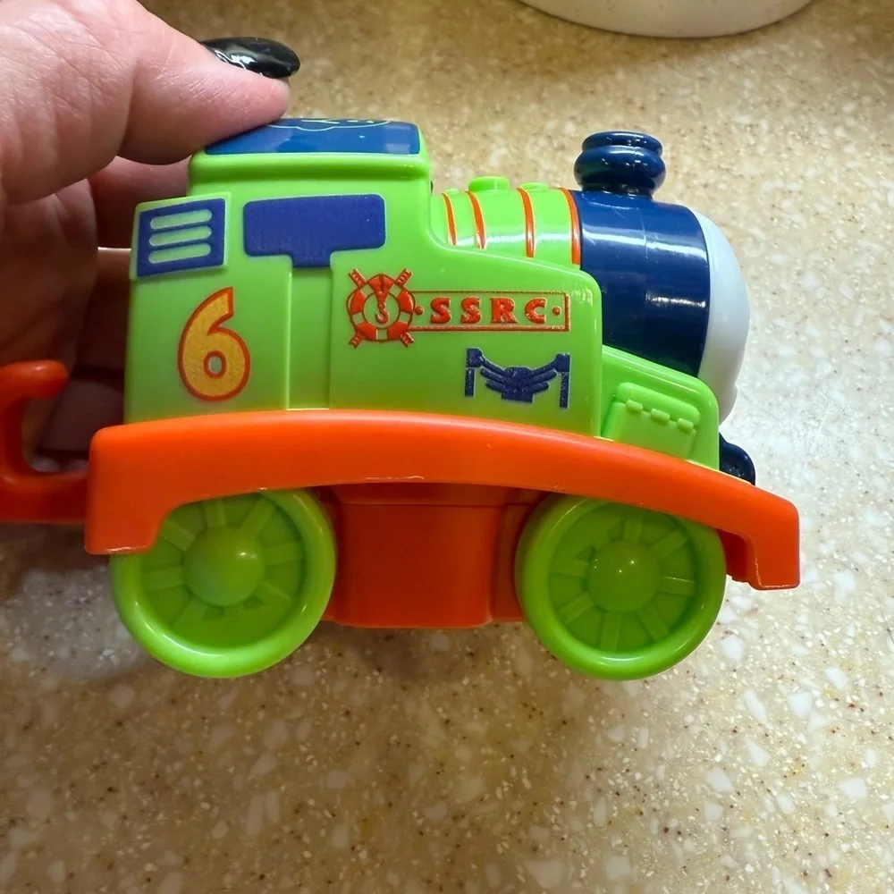 Mattel 2017 Percy Railway Pals Green and Orange Train Toy From Thomas the Train